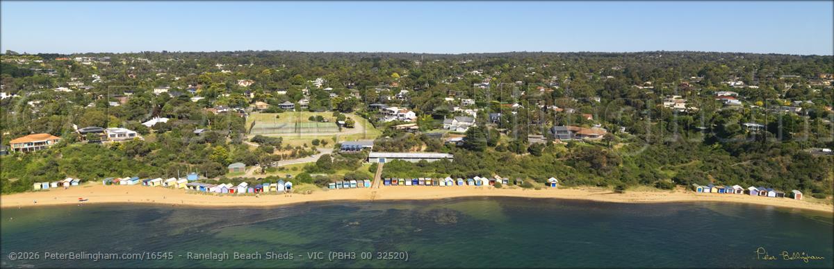 Peter Bellingham Photography Ranelagh Beach Sheds - VIC (PBH3 00 32520)